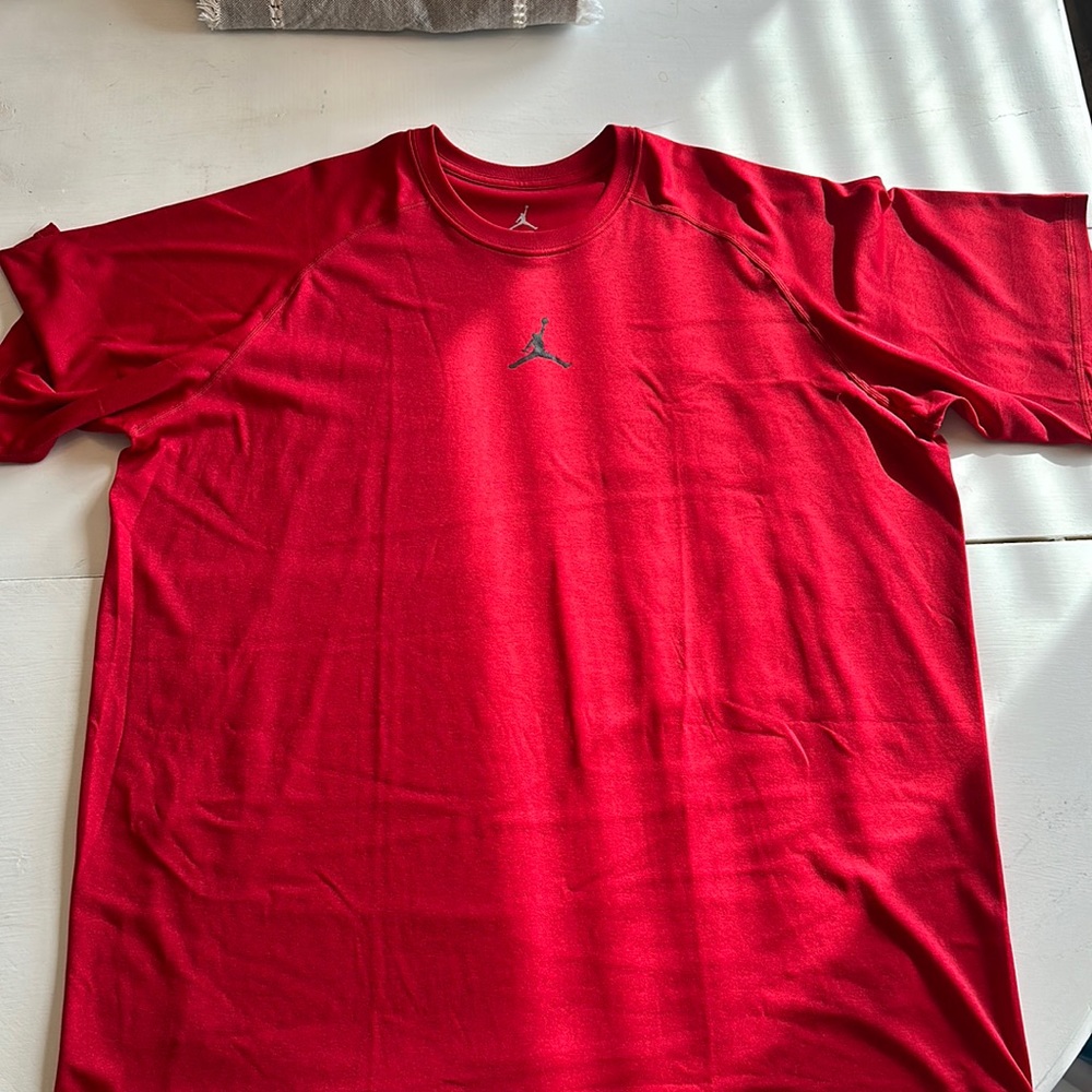 Nike Jordan Red Dry Fit T-shirt